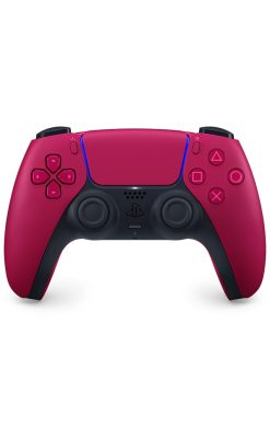 Sony, Manette PlayStation 5 officielle DualSense, Sans fil, Batterie rechargeable, Bluetooth, Compatible avec PS5 et PC, Couleur : Cosmic Red