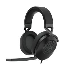 CORSAIR HS65 SURROUND Casque de Jeu Filaire Multiplateforme - Son Surround Dolby 7.1 - SonarWorks SoundID - Compatible iCUE - PC, Mac, PS5, PS4, Xbox, Nintendo Switch, Mobile - Carbon