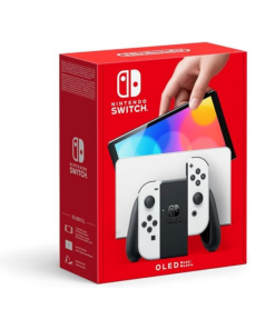 NINTENDO Switch (OLED) Console de Jeux Portables 17,8 cm (7") 64 Go Écran Tactile WiFi Blanc